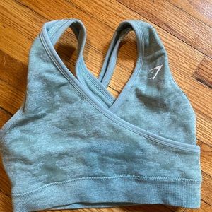 Gymshark camo seamless sports bra